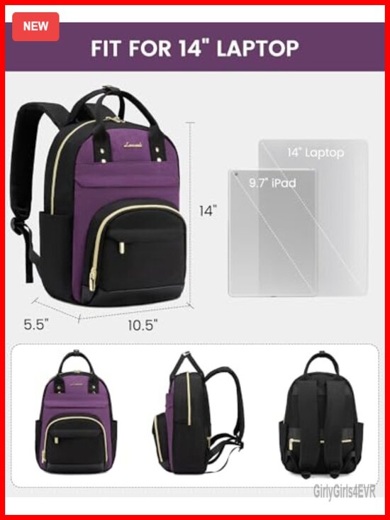 Mini Backpack Purse for Women, Lightweight Nylon Travel Backpack